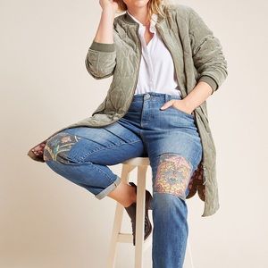 Anthropologie Pilcro Patchwork Jeans sz32